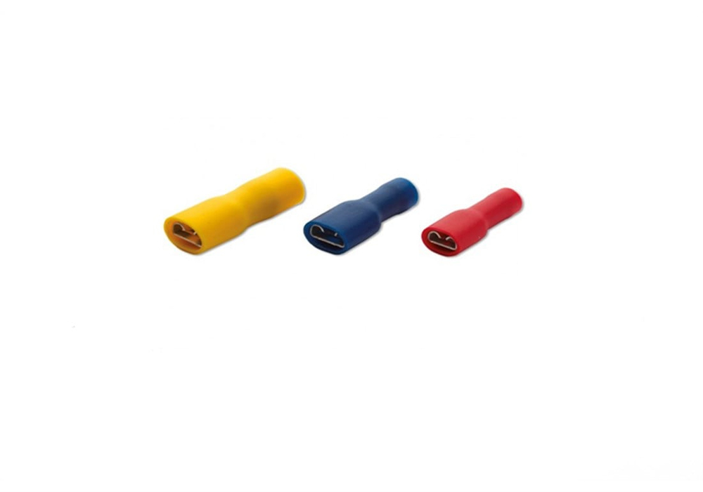 İPFD1288 Tam İzoleli Dişi Faston Kablo Ucu 0.50-1.50mm 0.8x2.80 200 Adet