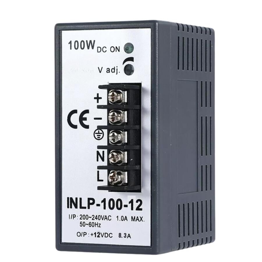 Isıso INLP-100-12 Raya Montajlı Güç Kaynağı