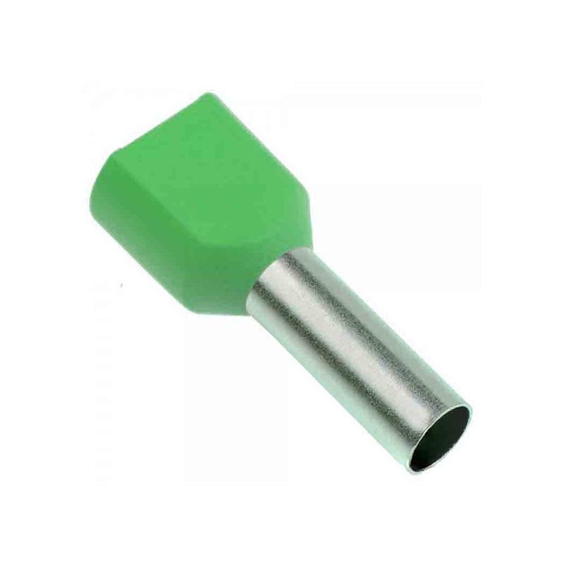 JCY-6.0F - 6.0 mm Çift Girişli İzoleli Kablo Yüksüğü 100 Adet