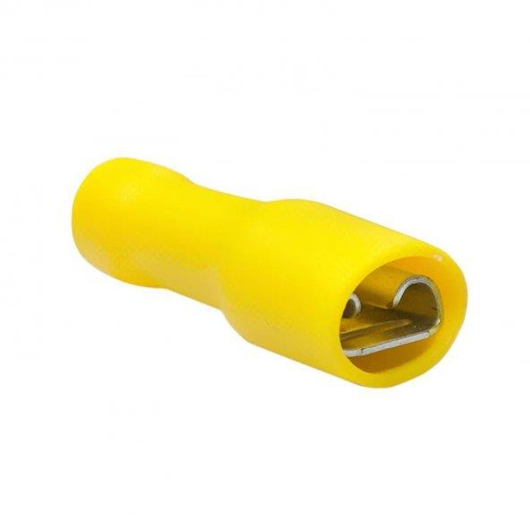 JFFD-5638 - 4.00 - 6.00mm Dişi İzoleli Kablo Ucu 100 Adet