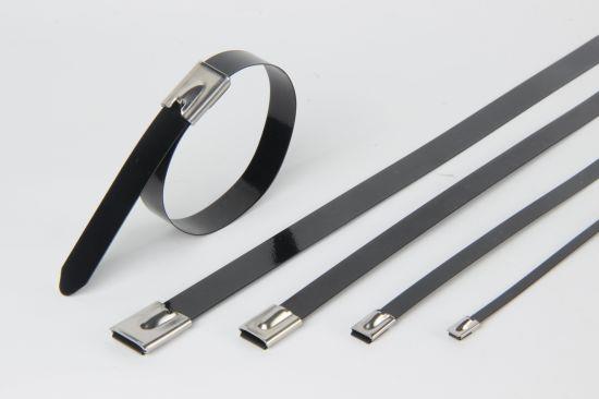 JMT-7970P PVC Kaplı Paslanmaz Çelik Kablo Bağı 100 Adet