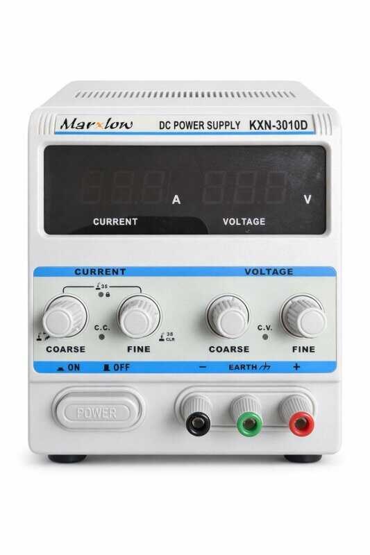 KXN-3010D 0-30V 0-10A SMPS Ayarlı Güç KaynağıMARXLOWAyarlı Güç Kaynakları (Laboratuvar Tipi)