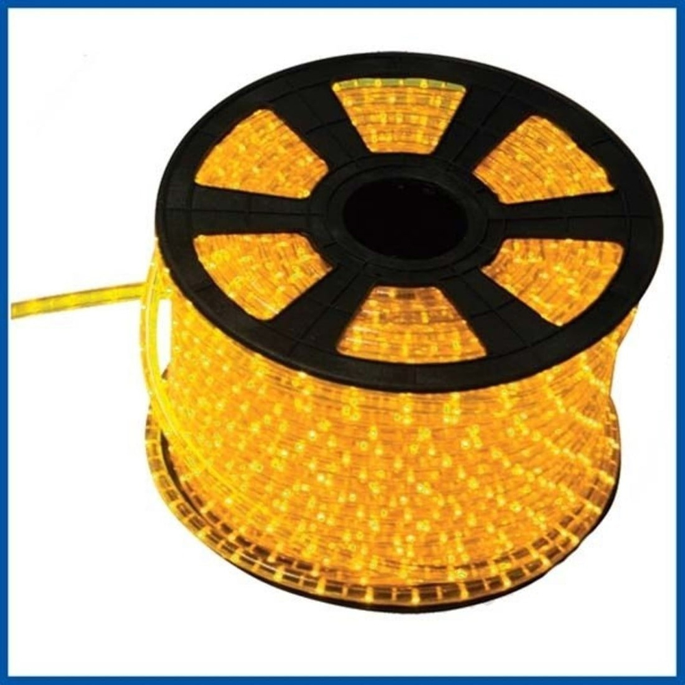 Ledli Işıklı Hortum Sarı Renk 100 Mt