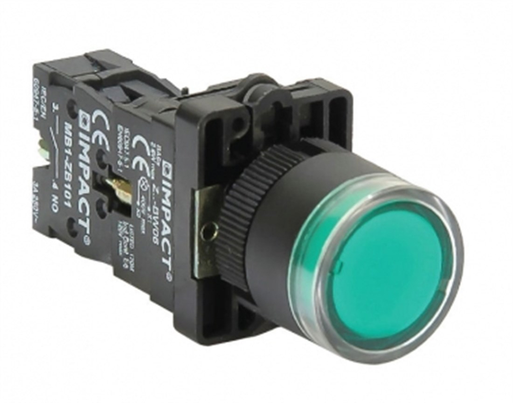 MB3-EW631 Işıklı Yaylı Buton