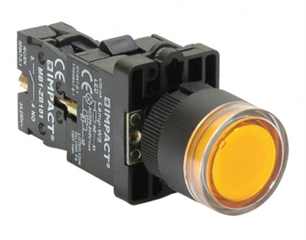 MB3-EW651  Işıklı Yaylı Buton