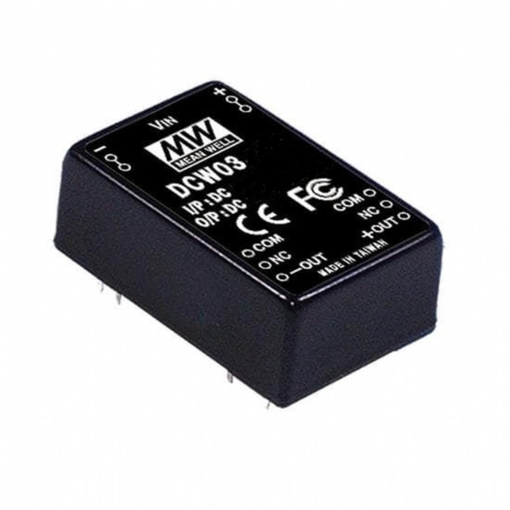 Meanwell DCW03A-12 3W DC-DC Regüleli 2 Çıkış Converter