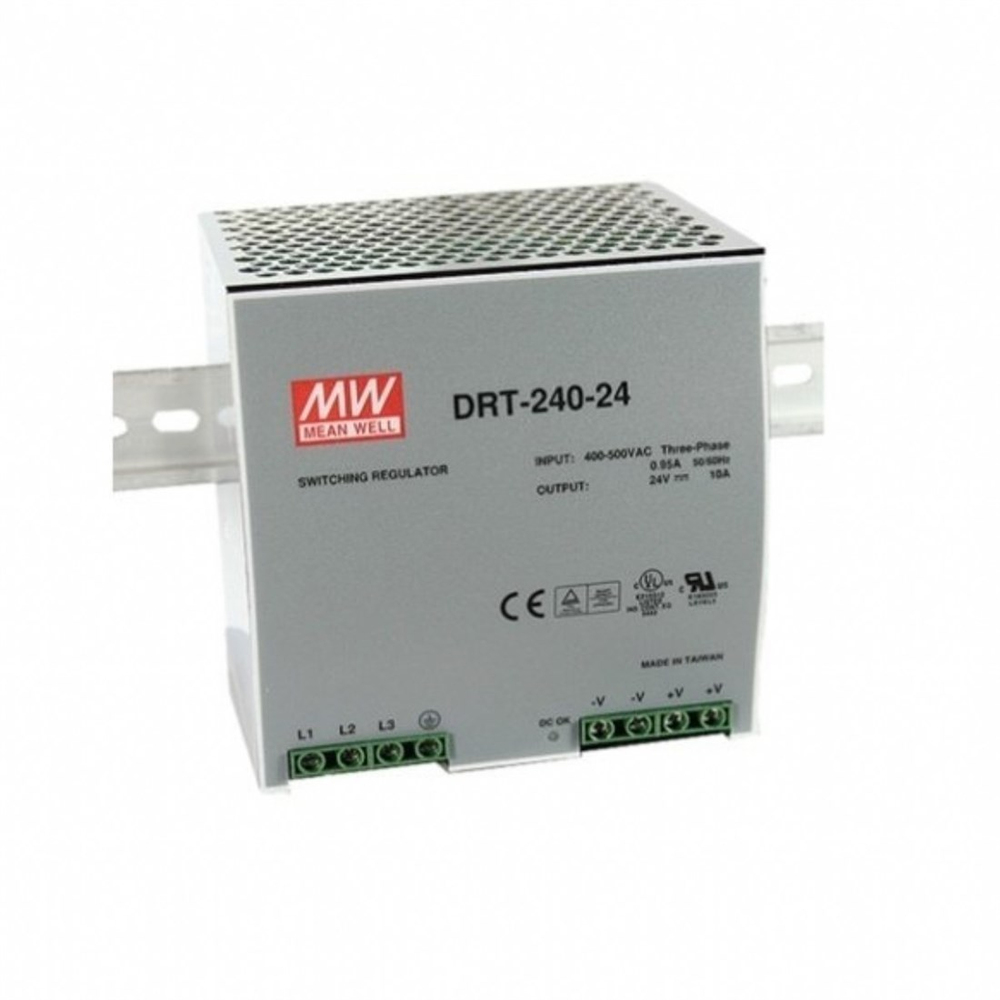 Meanwell DRT-240-48 3 Faz Ray Montaj Güç Kaynağı