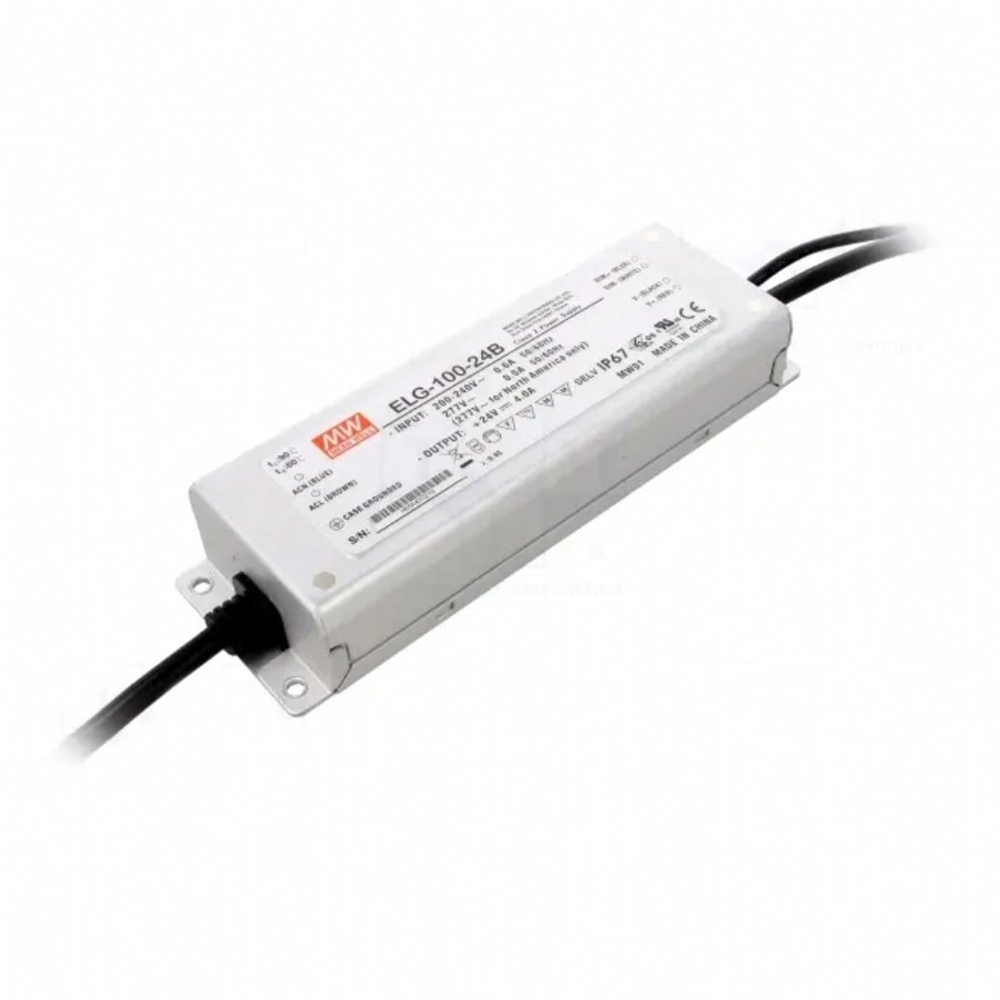 Meanwell ELG-100-24B Dimedilebilir Metal Kasa Led Güç Kaynağı