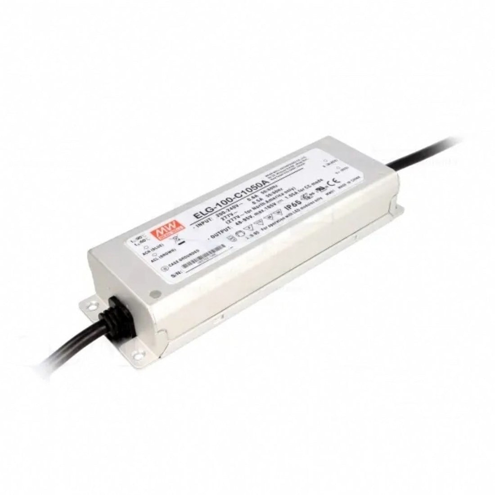 Meanwell ELG-100-C1050A Ayarlanabilir Metal Kasa Led Güç Kaynağı
