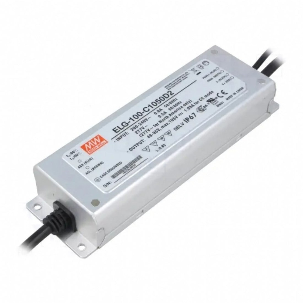 Meanwell ELG-100-C1050D2 Programlanabilir Metal Kasa Led Güç Kaynağı