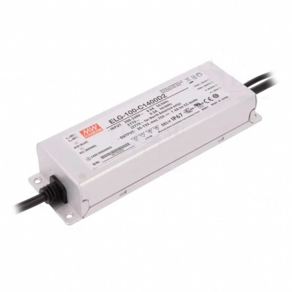 Meanwell ELG-100-C1400D2 Programlanabilir Metal Kasa Led Güç Kaynağı
