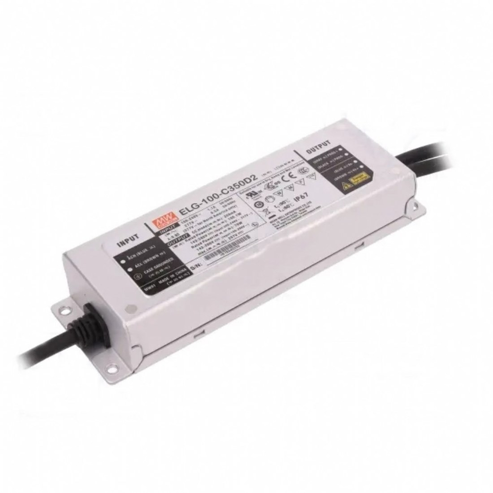 Meanwell ELG-100-C350D2 Programlanabilir Metal Kasa Led Güç Kaynağı