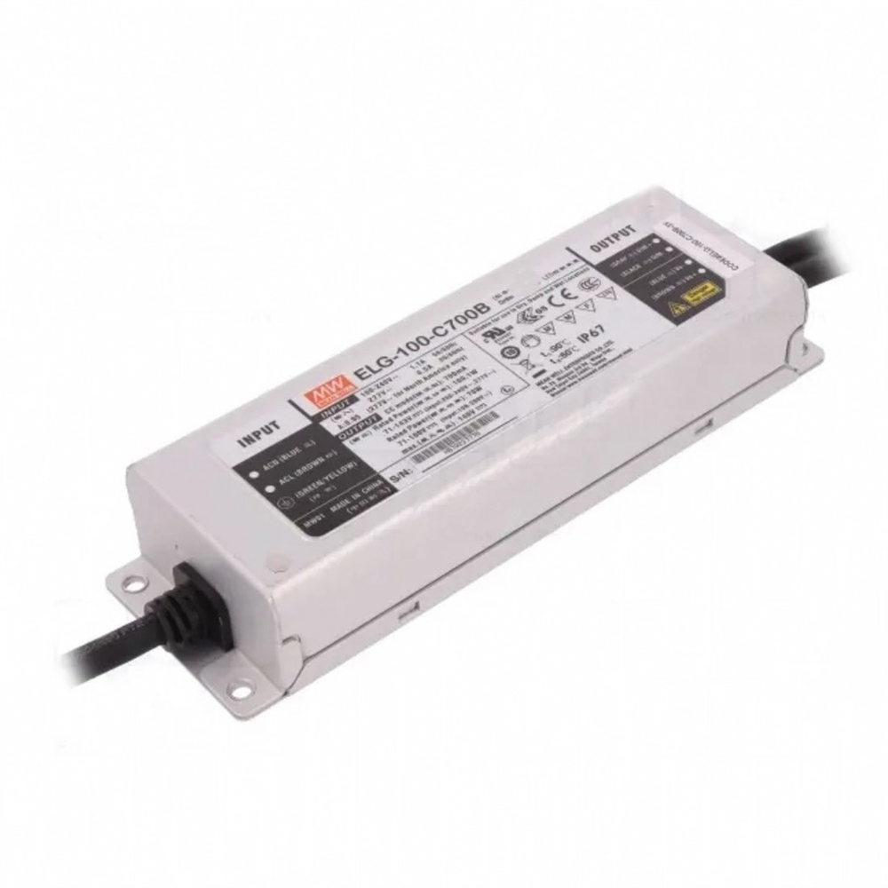 Meanwell ELG-100-C700B Dimedilebilir Metal Kasa Led Güç Kaynağı