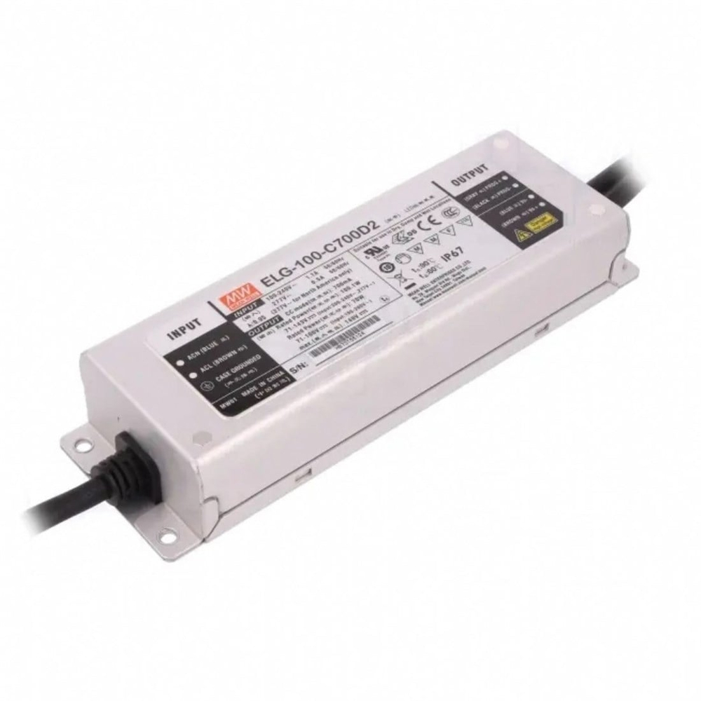Meanwell ELG-100-C700D2 Programlanabilir Metal Kasa Led Güç Kaynağı
