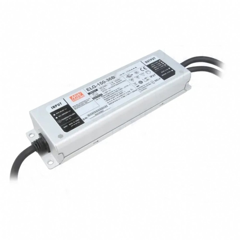 Meanwell ELG-150-36B Dimedilebilir Metal Kasa Led Güç Kaynağı
