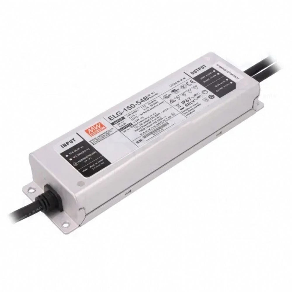 Meanwell ELG-150-54B Dimedilebilir Metal Kasa Led Güç Kaynağı