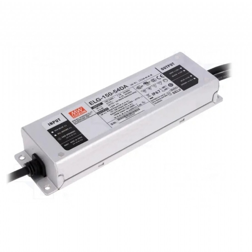 Meanwell ELG-150-54DA Metal Kasa Led Güç Kaynağı