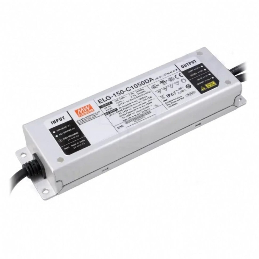 Meanwell ELG-150-C1050DA Metal Kasa Led Güç Kaynağı