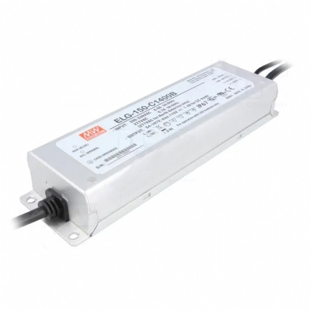 Meanwell ELG-150-C1400B Dimedilebilir Metal Kasa Led Güç Kaynağı