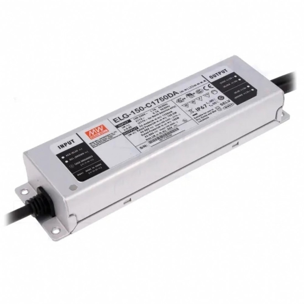 Meanwell ELG-150-C1750DA Metal Kasa Led Güç Kaynağı