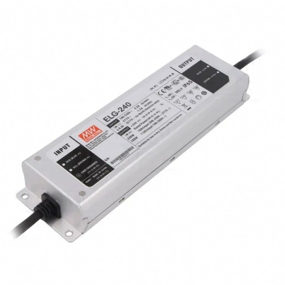 Meanwell ELG-240-C1400A Akım Ayarlı Metal Kasa Led Güç Kaynağı