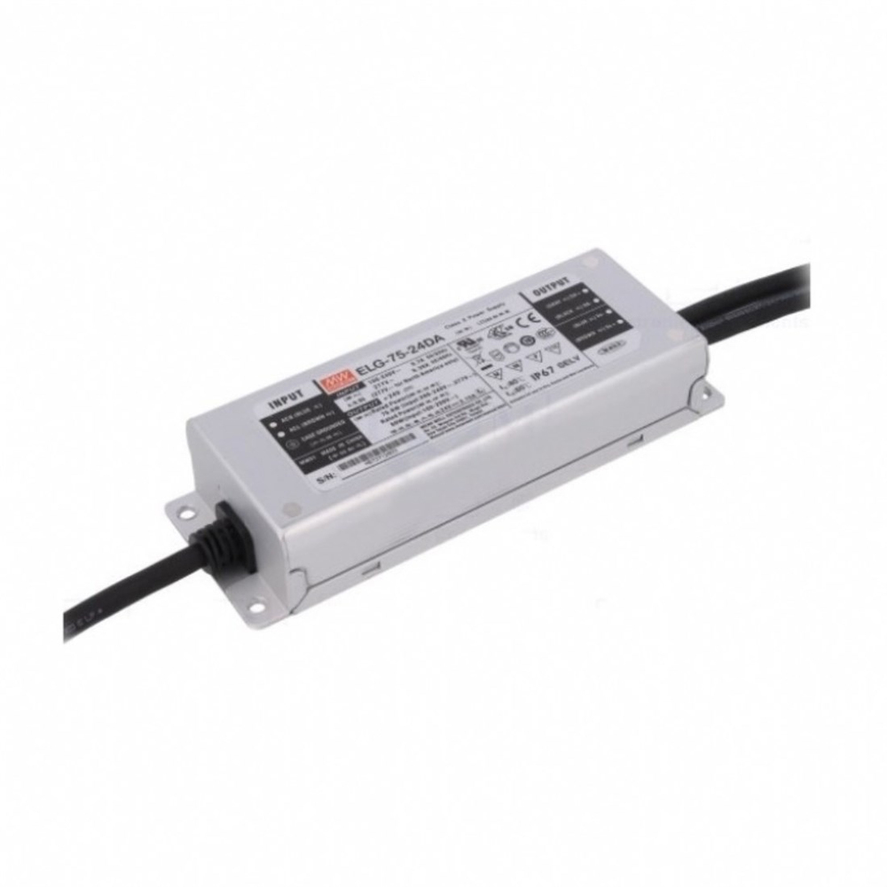 Meanwell ELG-75-24DA Metal Kasa Led Güç Kaynağı