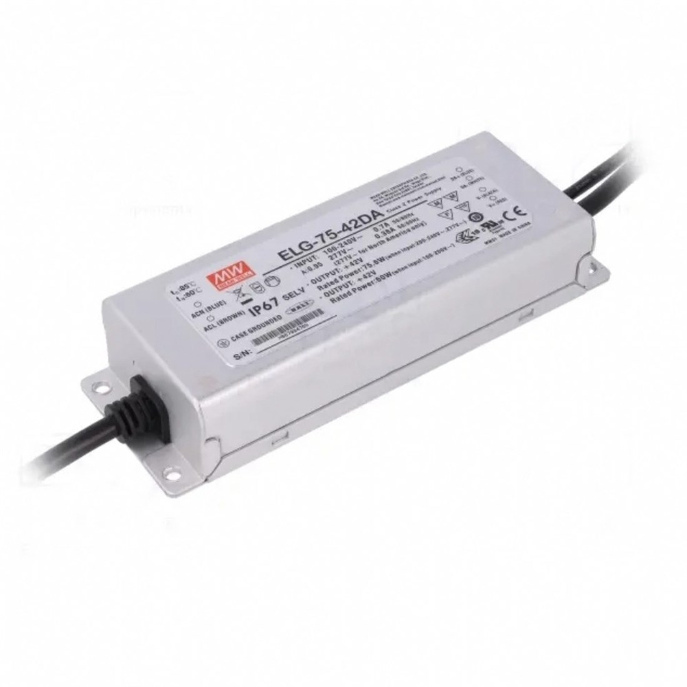 Meanwell ELG-75-42DA Metal Kasa Led Güç Kaynağı