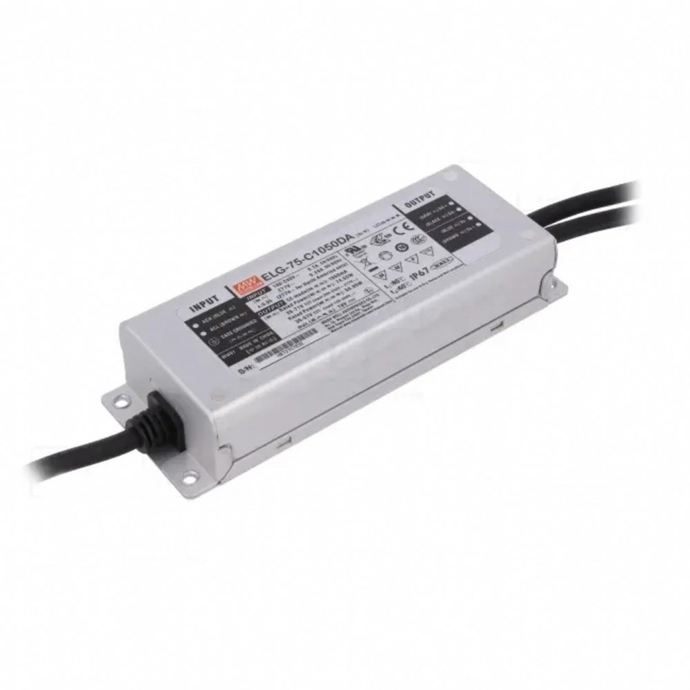 Meanwell ELG-75-C1050DA Metal Kasa Led Güç Kaynağı