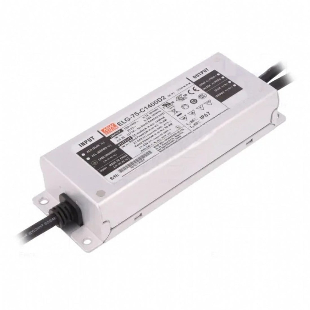 Meanwell ELG-75-C1400D2 Programlanabilir Metal Kasa Led Güç Kaynağı