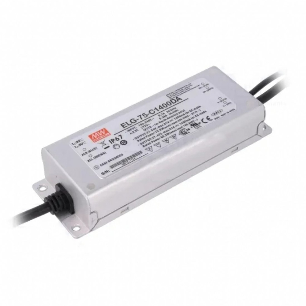 Meanwell ELG-75-C1400DA Metal Kasa Led Güç Kaynağı