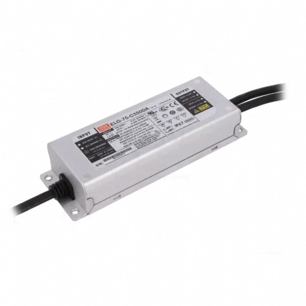 Meanwell ELG-75-C350DA Metal Kasa Led Güç Kaynağı