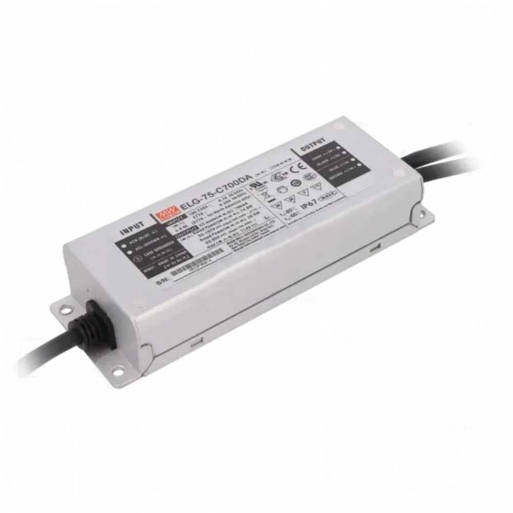 Meanwell ELG-75-C700DA Metal Kasa Led Güç Kaynağı