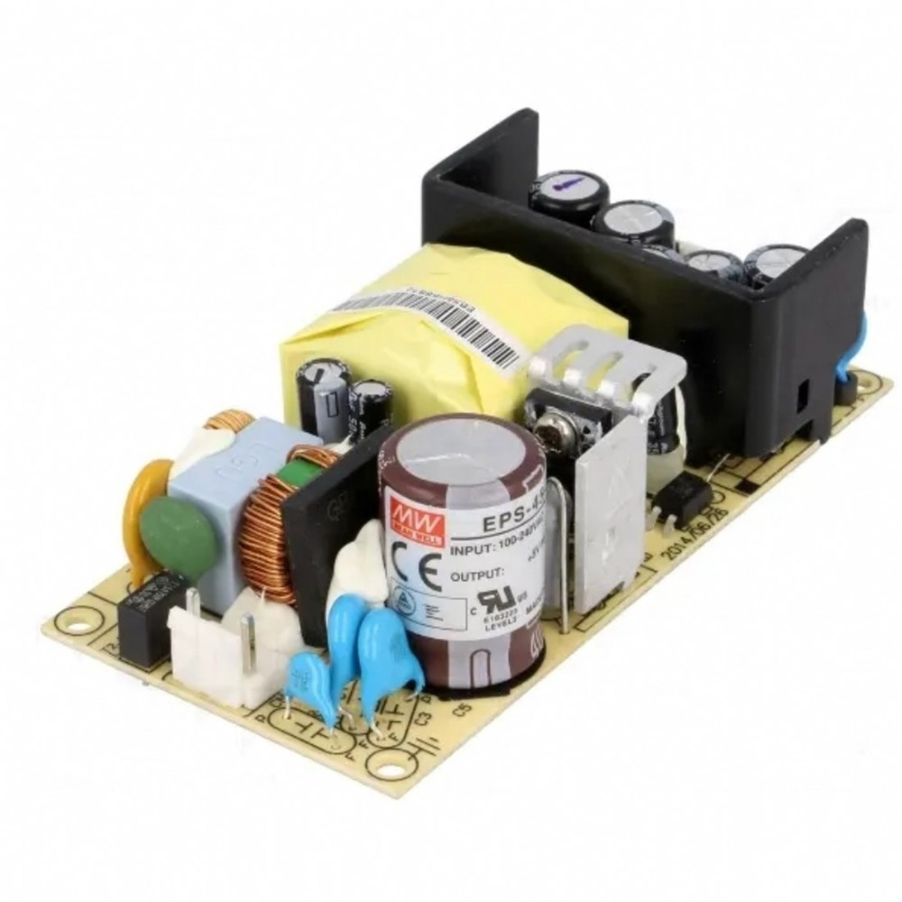 Meanwell EPS-45-5 Tek Çıkışlı Voltaj Ayarlı Güç Kaynağı