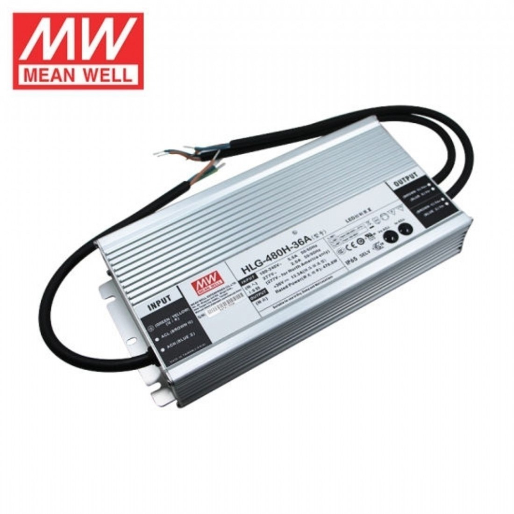 Meanwell HLG-480H-36A Led Güç Kaynağı