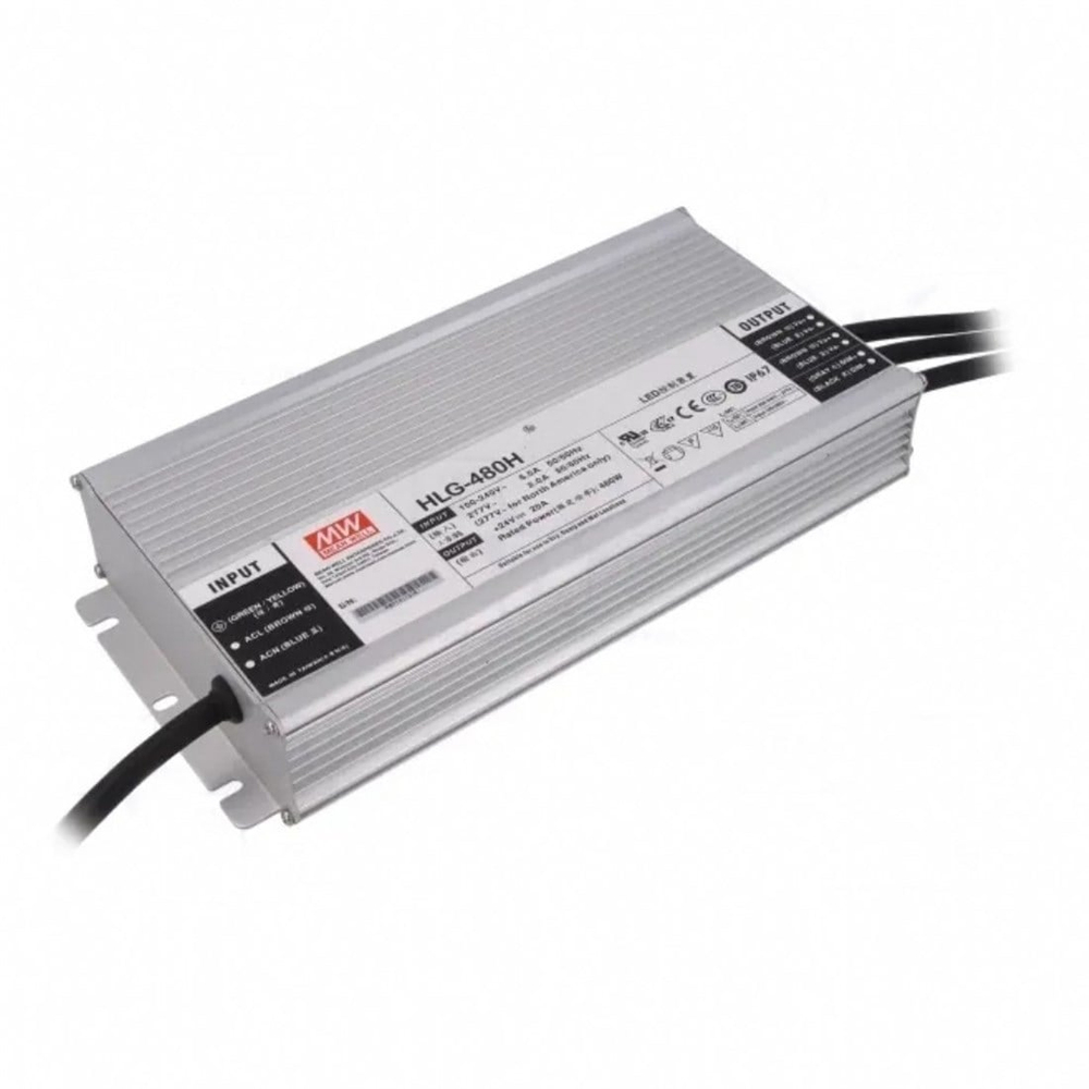 Meanwell HLG-480H-C3500D2 Programlanabilir Metal Kasa Led Güç Kaynağı