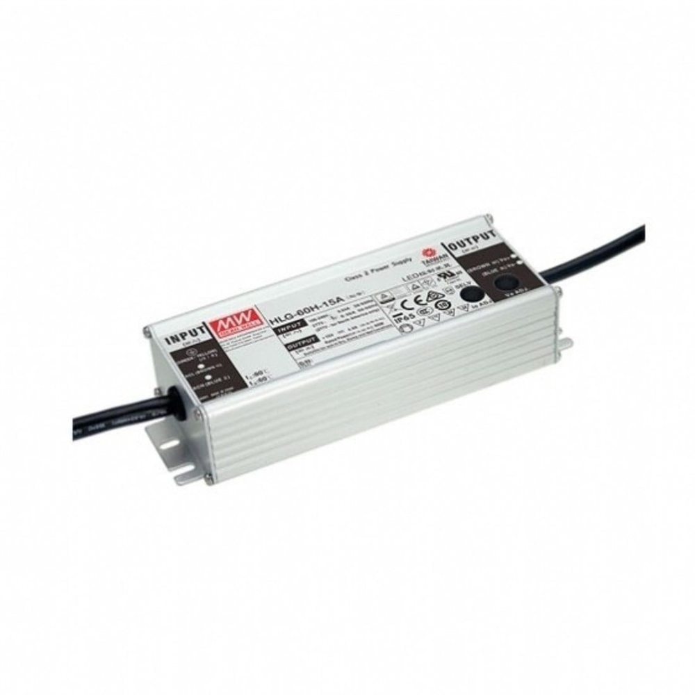 Meanwell HLG-60H-20A Pfc Fonksiyonlu Metal Kasa Led Güç Kaynağı
