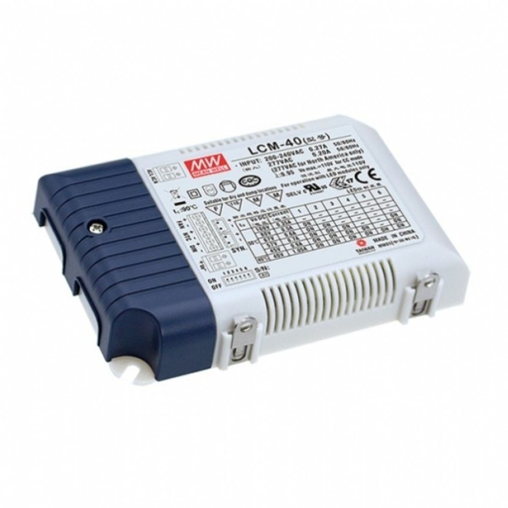 Meanwell LCM-40 Pwm ile Dım Edilebilir ve Çıkışı Seçilebilir Led Güç Kaynağı