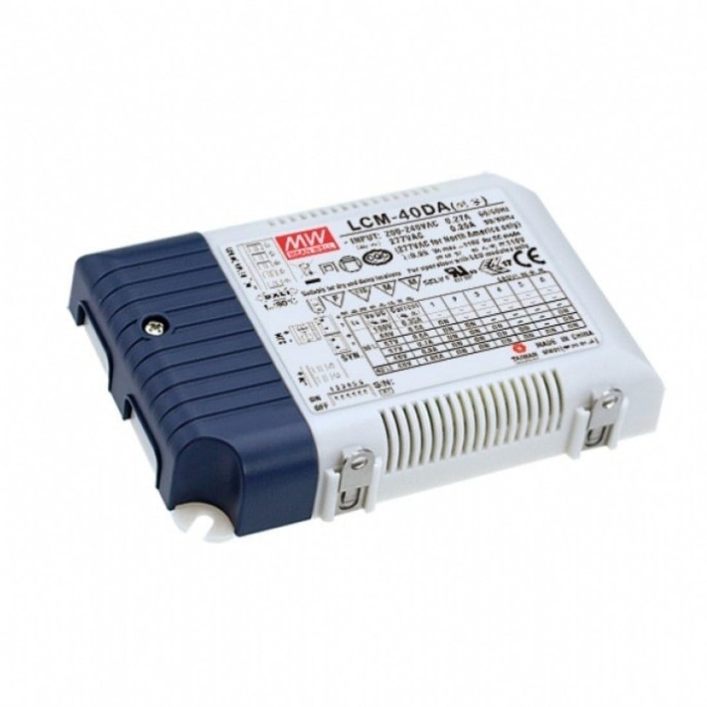 Meanwell LCM-40DA Dalı Arayüzlü ve Çıkışlı Seçilebilir Led Güç Kaynağı
