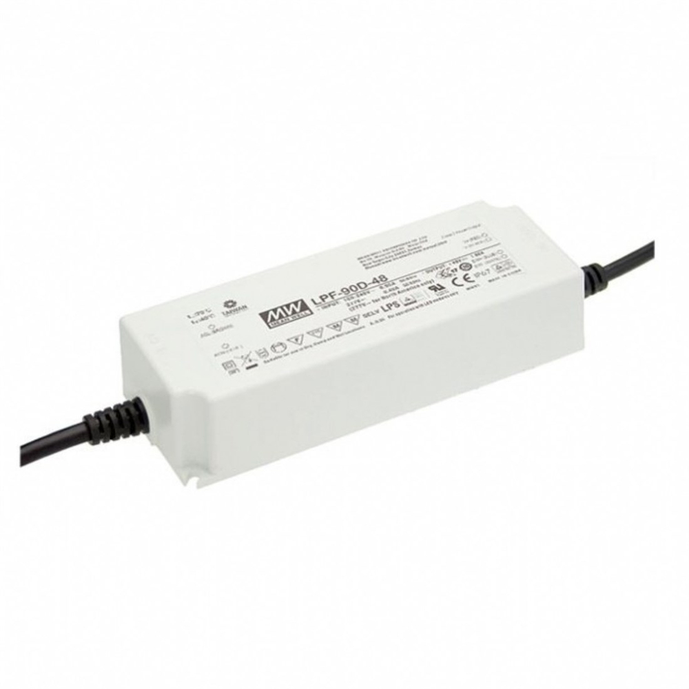 Meanwell LPF-90D-54 IP67 3 In 1 Dım Edilebilir Led Güç Kaynağı