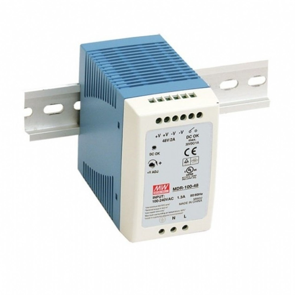 Meanwell MDR-100-12 Ray Montaj Güç Kaynağı