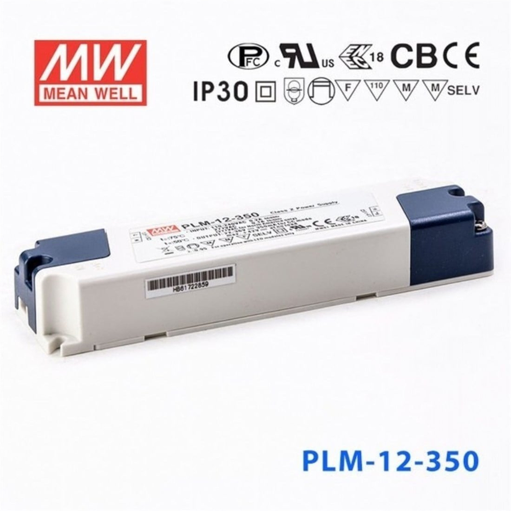 Meanwell PLM-12E-350 Sabit Akım Led Sürücü