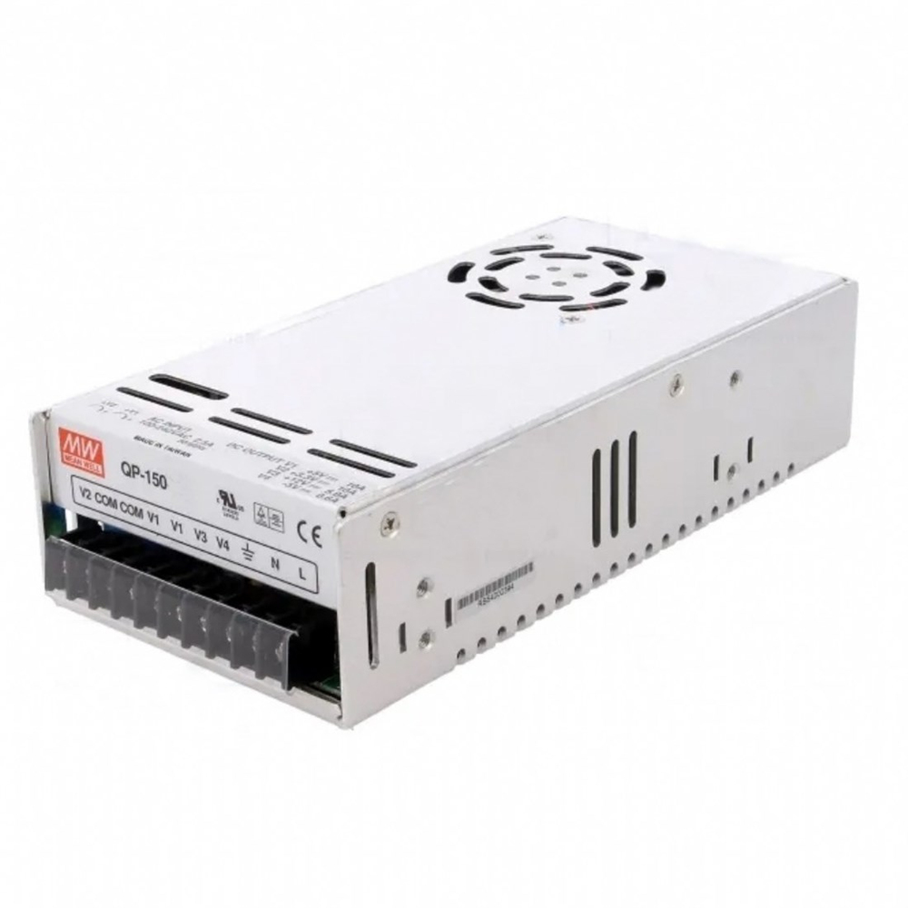 Meanwell QP-150D 4 Çıkışlı Aktif PFC Güç Kaynağı