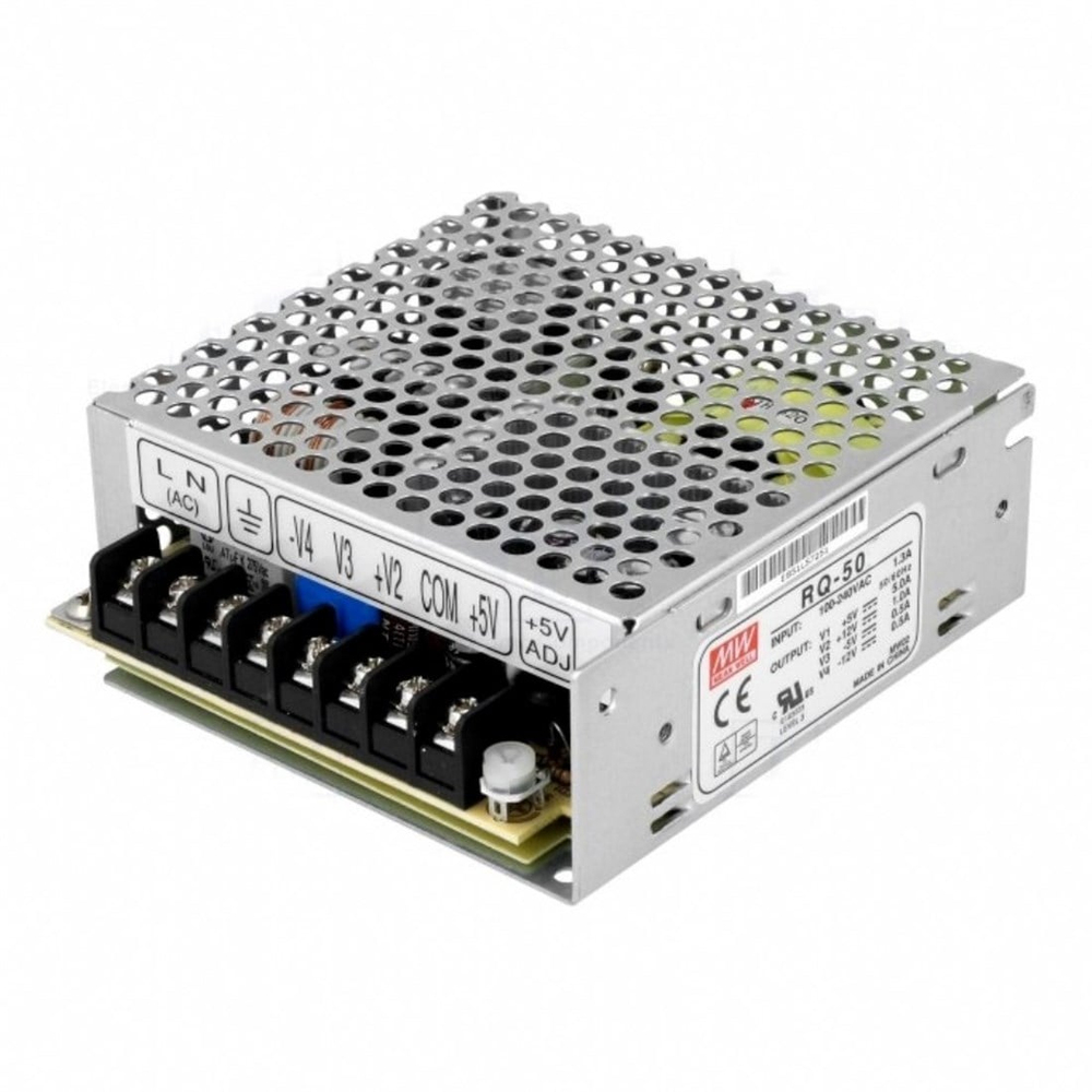 Meanwell RQ-50C 4 Çıkışlı Güç Kaynağı