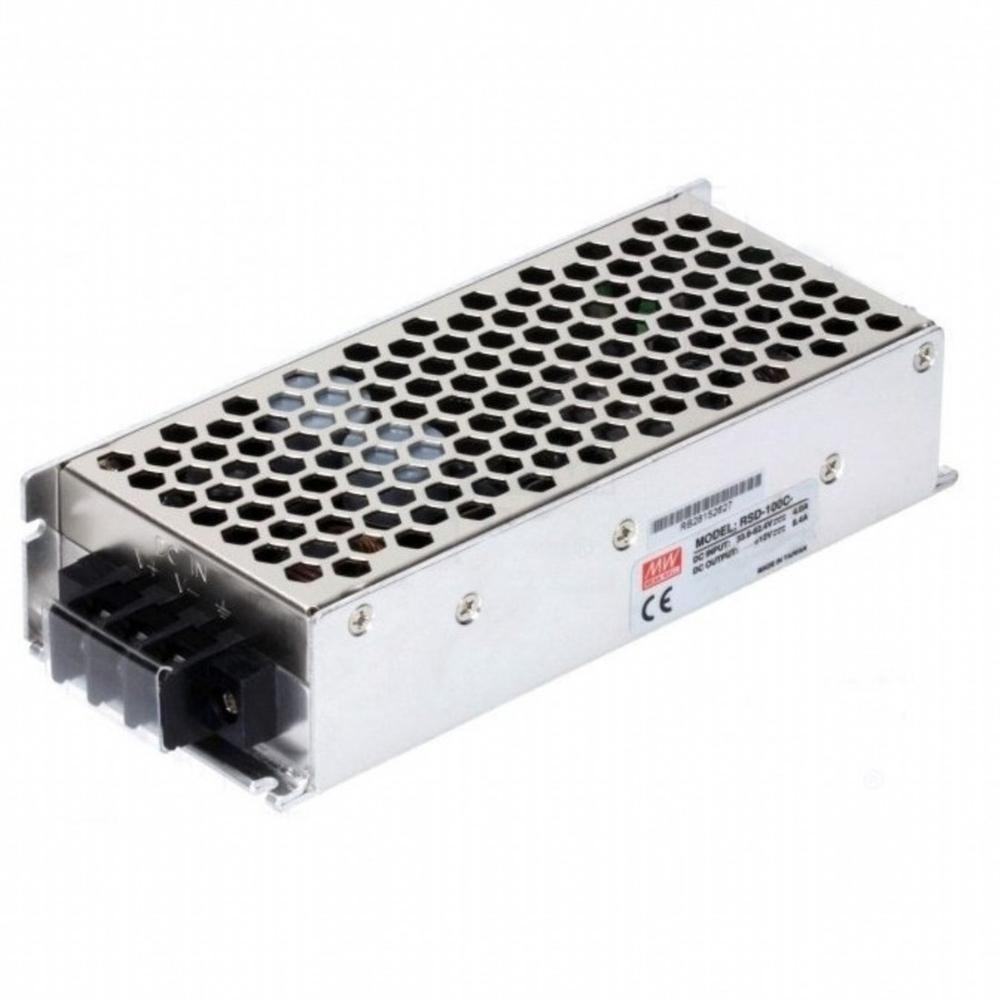Meanwell RSD-100C-5 100W Railway Tek Çıkış Dc-Dc Converter