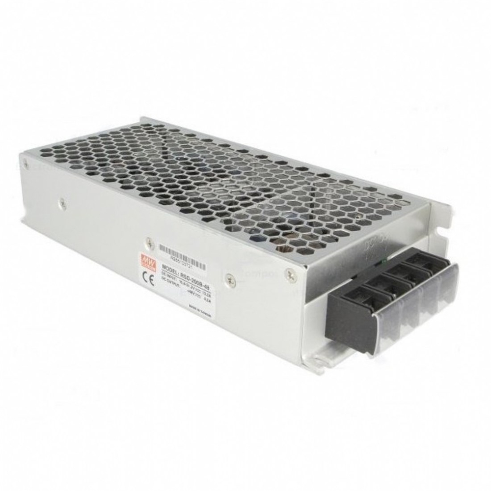 Meanwell RSD-200B-48 200W Railway Tek Çıkış Dc-Dc Converter