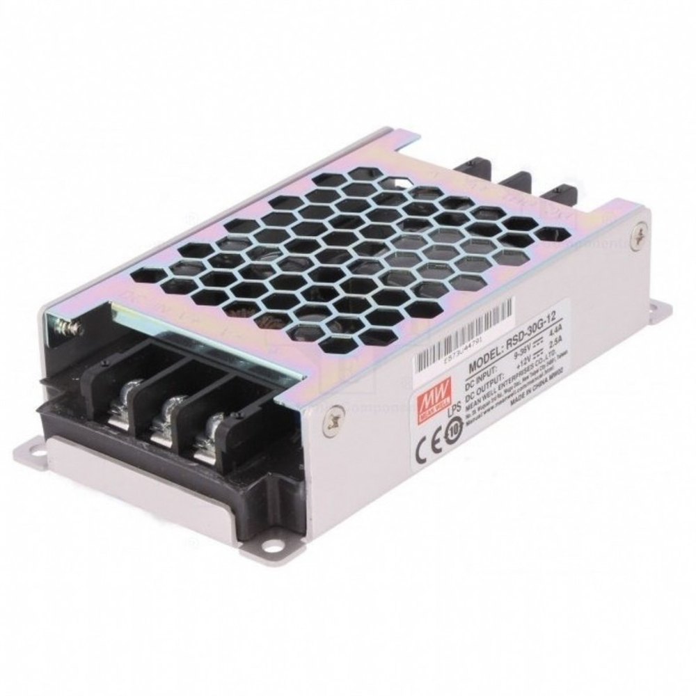 Meanwell RSD-30G-12 Railway Tek Çıkış Dc-Dc Converter