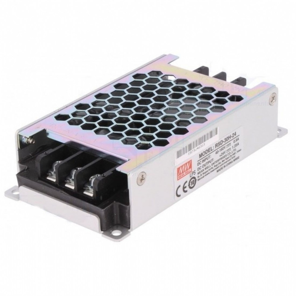 Meanwell RSD-30H-24 Railway Tek Çıkış Dc-Dc Converter