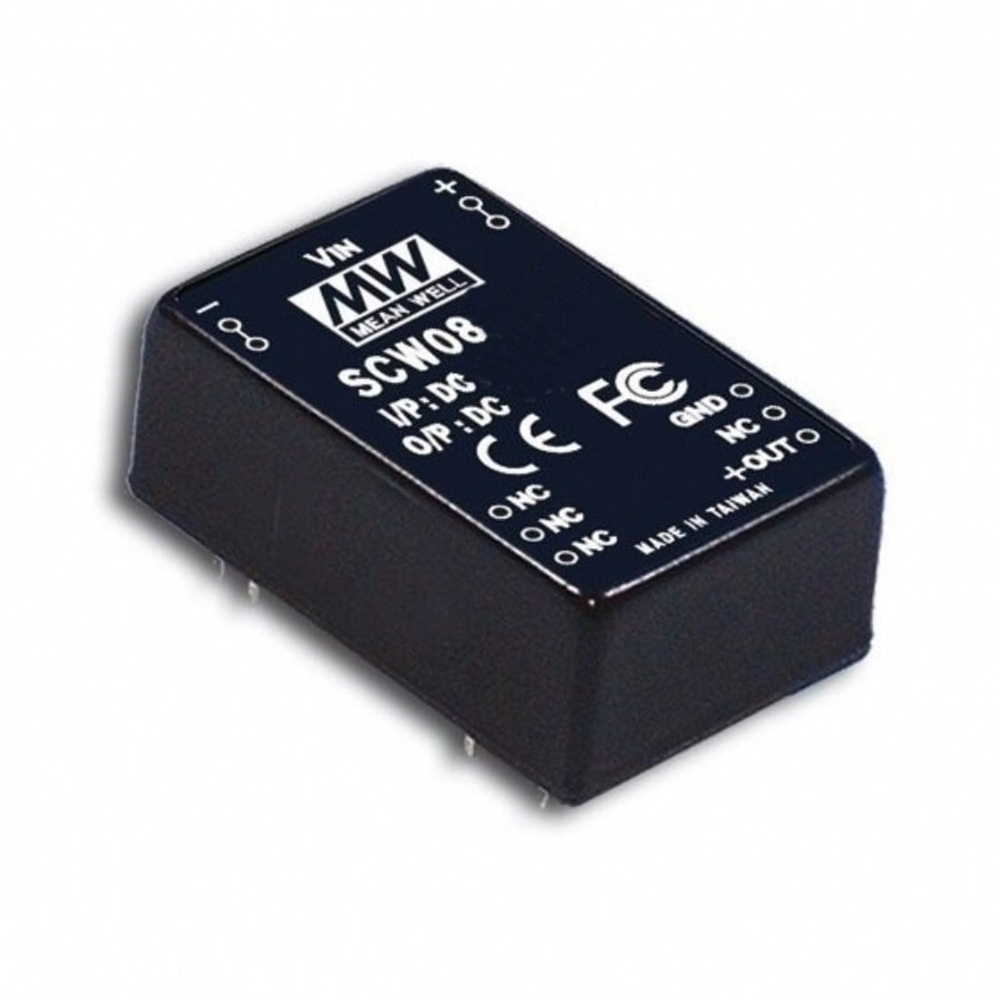 Meanwell SCW08B-15 8W DC-DC Regüleli Tek Çıkış Converter