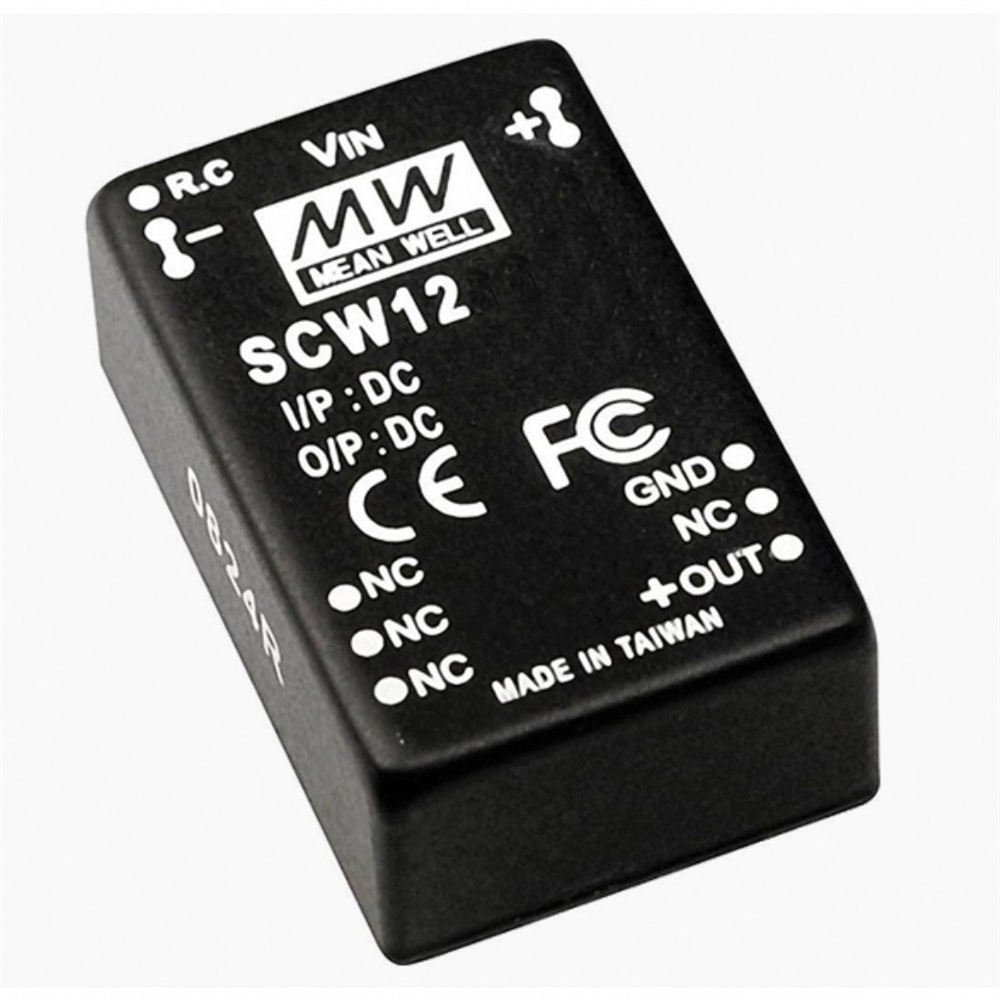 Meanwell SCW12C-12 12W DC-DC Regüleli Tek Çıkış Converter