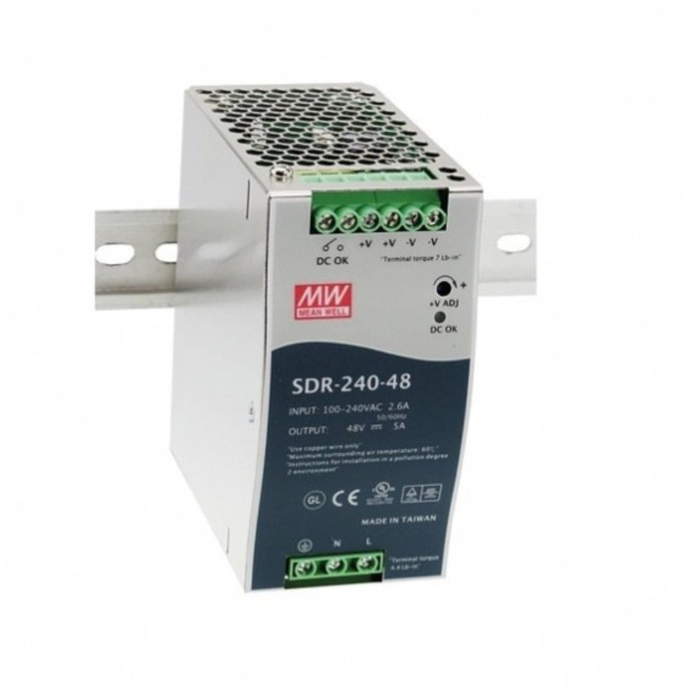 Meanwell SDR-240-24 Ray Montaj Güç Kaynağı